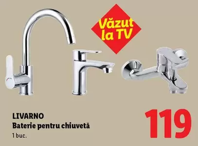 Baterie pentru chiuvetă