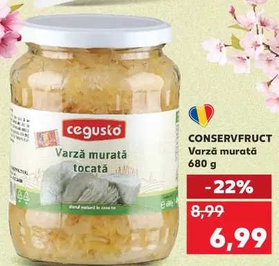 Varză murată tocată