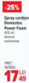 Spray curatare Power Foam