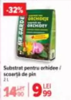 Substrat pentru orhidee