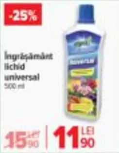 Îngrășământ lichid universal