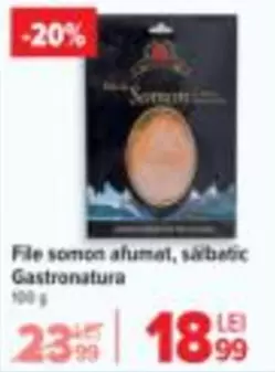 File somon afumat, sălhăric