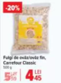 Fulgi de ovăz/ovăz fin