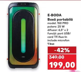 Boxă portabilă model: 150 PRO