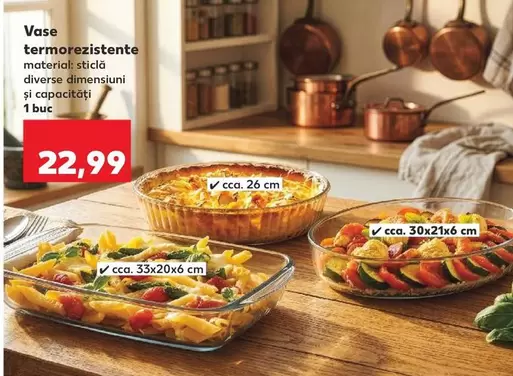 Vase termorezistente