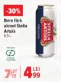 Bere fără alcool Stella Artois