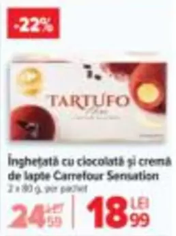 Înghețată cu ciocolată și cremă de lapte