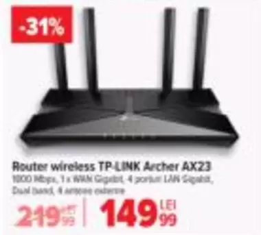 Tp Link - Router wireless Archer AX23