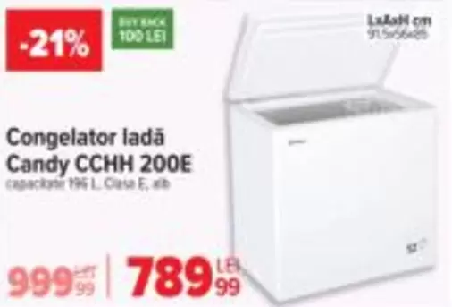 Congelator ladă CCHH 200E