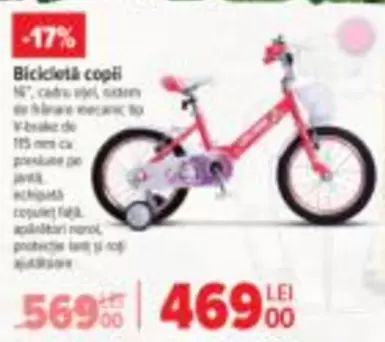 Bicicletă copii 14"