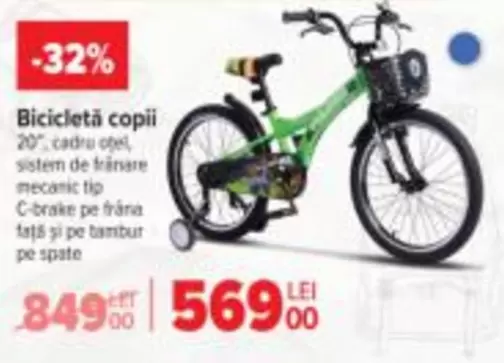 Bicicletă copii 20"