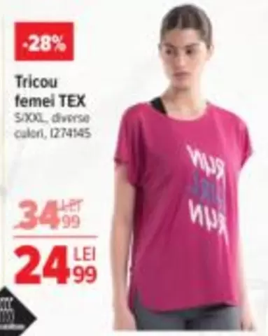 Tricou femei TEX 1274145