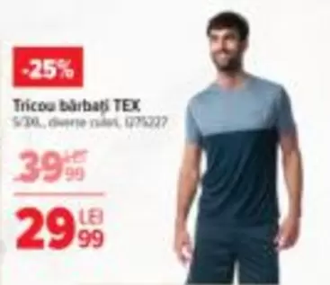Tricou bărbați TEX S/36, diverse culori, 1275227