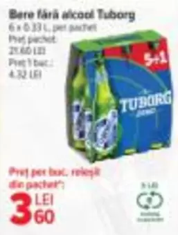 Tuborg - Bere fără alcool