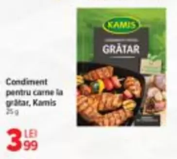 Condiment pentru carne la grătar