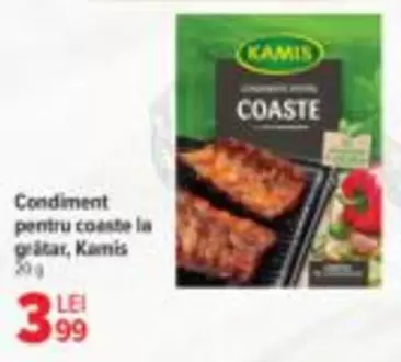 Condiment pentru coaste la grătar