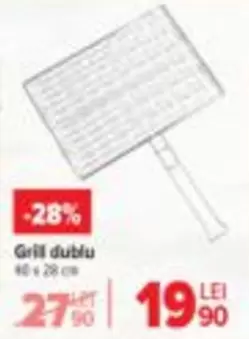 Grill dublu