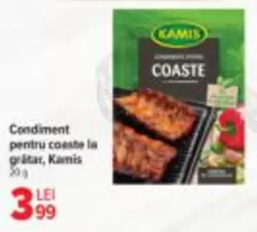 Condiment pentru coaste la grătar
