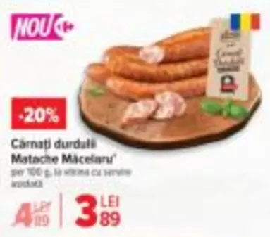 Cârnați durdali Matache Măcelaru
