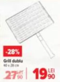 Grill dublu