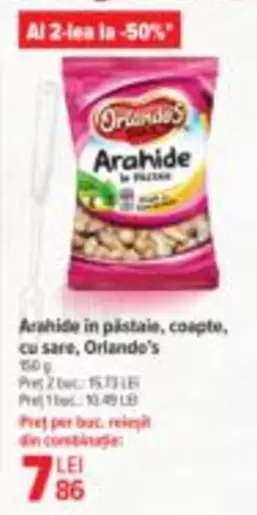 Arahide în coajă