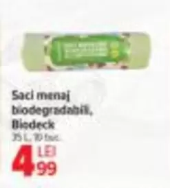 Saci menaj biodegradabili