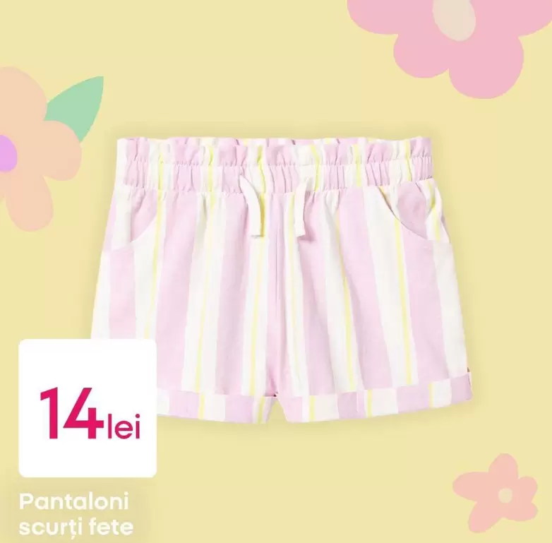 Pantaloni scurti fete