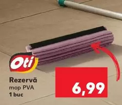 Rezervă mop PVA