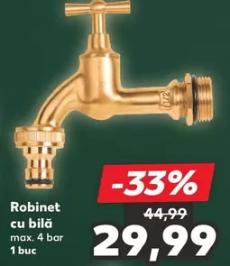 Robinet cu bilă