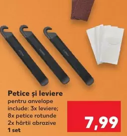 Petice și leviere pentru anvelope