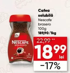 Nescafe - Cafea solubilă Brasero
