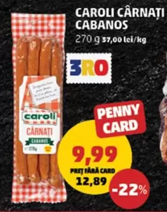 CAROLI CÂRNAȚI CABANOS