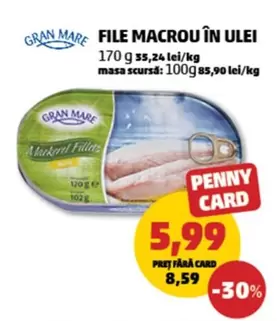 FILE MACROU ÎN ULEI