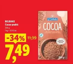Cacao pudră