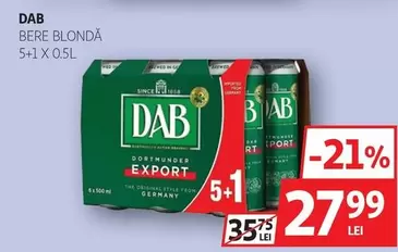 BERE BLOND
5+1 X 0.5L