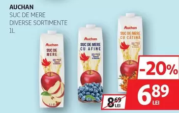 Auchan - SUC DE MERE DIVERSE SORTIMENTE
