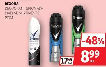 Rexona - DEODORANT SPRAY 48H
