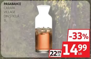 CARAFE VILLAGE DIN STICLĂ 1L