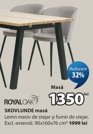 SKOVLUNDE masă