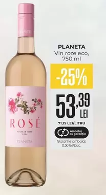 Vin roze eco