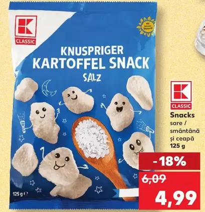 KNUSPRIGER KARTOFFEL SNACK