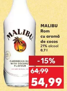Rom cu aromă de cocos