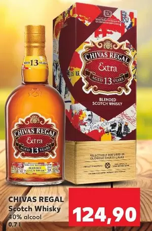 Chivas Regal Extra Aged 13 Years Blended Scotch Whisky