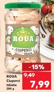 Ciuperci tăiate