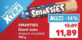 Giant tube drajeuri ciocolată