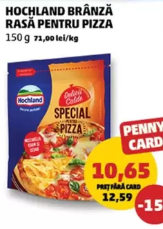 BRÂNZĂ RASĂ PENTRU PIZZA