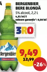 BERGENBIER BLONDĂ