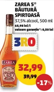 Zarea - BĂUTURĂ SPIRTOASĂ