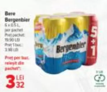 Bere Bergenbier 6x0.5L