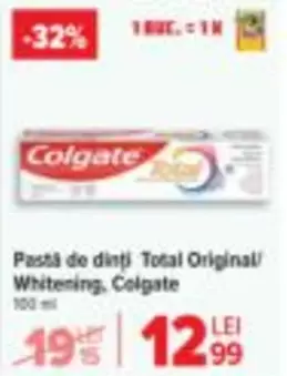 Total - Pastă de dinți  Original/Whitening